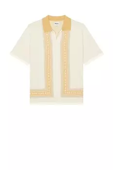 Рубашка с короткими рукавами loma Rhythm, бежевый