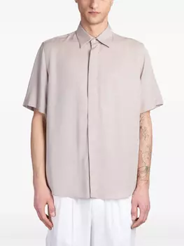 Рубашка с короткими рукавами Low Brand, нейтральный