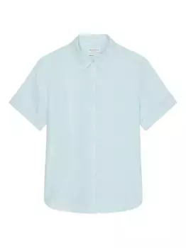 Рубашка с короткими рукавами Marc O'Polo, синий