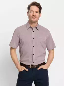 Рубашка с короткими рукавами Marco Donati, бордовый