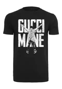 Рубашка с короткими рукавами Merchcode " Merchcode Men's Gucci Mane Guwop Stance Tee", черный
