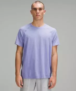 Рубашка с короткими рукавами Metal Vent Tech Lululemon, зеленый