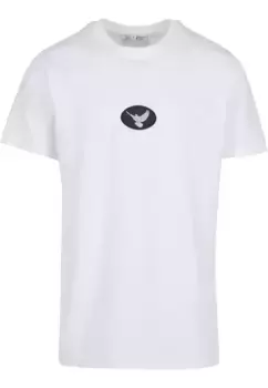 Рубашка с короткими рукавами Mister Tee "Mister Tee Men's Dove Patch Tee" Mistertee, белый