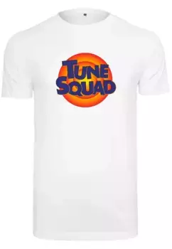Рубашка с короткими рукавами Mister Tee "Mister Tee Men's Space Jam Tune Squad Logo Tee" Mistertee, белый