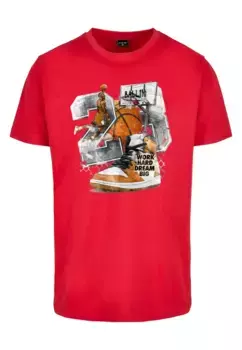 Рубашка с короткими рукавами Mister Tee "Mister Tee Men's Vintage Ballin Tee" Mistertee, красный