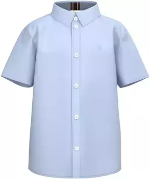 Рубашка с короткими рукавами Name It "NKMNEWSA SS SHIRT NOOS", цвет Campanula