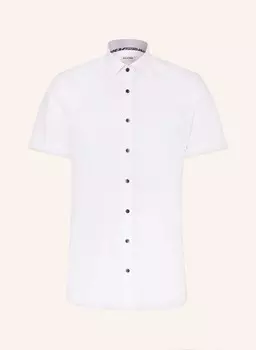 Рубашка с короткими рукавами пятого уровня по фигуре Olymp, белый