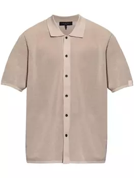 Рубашка с короткими рукавами rag & bone, бежевый