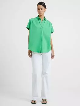 Рубашка с короткими рукавами Rhodes Popover French Connection, пуаз грин