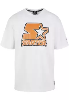 Рубашка с короткими рукавами Starter Black Label " Starter Black Label Men's Starter Basketball Skin Jersey", белый