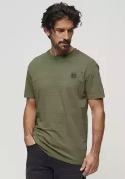 Рубашка с короткими рукавами Superdry "SD-VINTAGE TEXTURE TEE", хаки