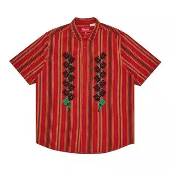 Рубашка с короткими рукавами Supreme Needlepoint, Золотая полоска