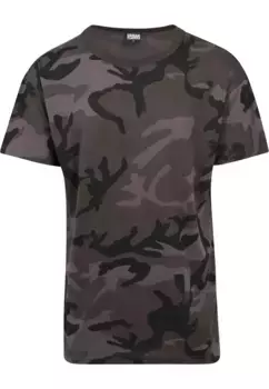 Рубашка с короткими рукавами URBAN CLASSICS " Urban Classics Men's Camo Oversized Tee", цвет Darkcamouflage