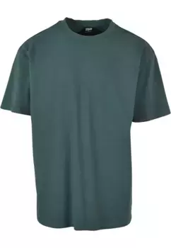 Рубашка с короткими рукавами URBAN CLASSICS " Urban Classics Men's Heavy Oversized Garment Dye Tee", зеленый