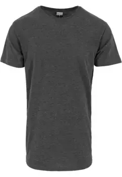 Рубашка с короткими рукавами URBAN CLASSICS " Urban Classics Men's Shaped Long Tee", цвет Charcoal