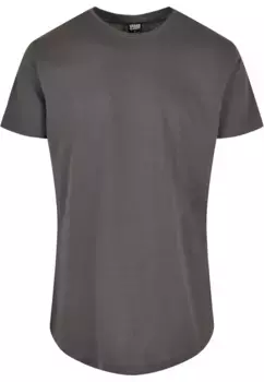 Рубашка с короткими рукавами URBAN CLASSICS " Urban Classics Men's Shaped Long Tee", цвет Darkshadow