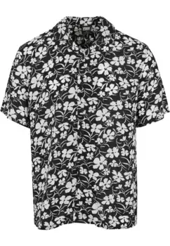 Рубашка с короткими рукавами URBAN CLASSICS " Urban Classics Men's Viscose AOP Resort Shirt" (1 шт.), цвет Whiteflower