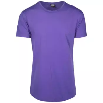 Рубашка с короткими рукавами URBAN CLASSICS " Urban Classics Men's Shaped Long Tee", цвет Ultraviolet