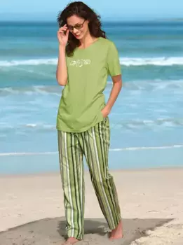 Рубашка с короткими рукавами в стиле casual Looks "Shirt", фисташковый