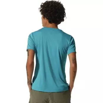 Рубашка с короткими рукавами Wicked Tech женская Mountain Hardwear, цвет Teton Blue