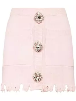 Рубашка с кристаллами Philipp Plein, розовый