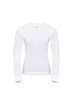 Рубашка с круглым вырезом активная Odlo, белый