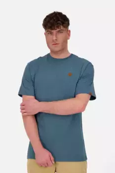 Рубашка с круглым вырезом Alife & Kickin "MaddoxAK A Shirt Мужская рубашка с коротким рукавом", бирюзовый