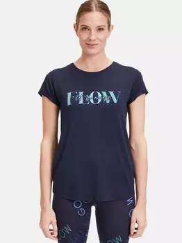 Рубашка с круглым вырезом Betty Barclay, синий