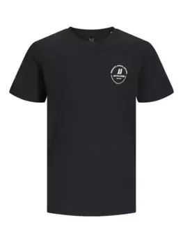 Рубашка с круглым вырезом для подростков Jack & Jones "JJESWIFT TEE SS NOOS JNR" Jack & Jones Junior, черный