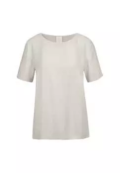 Рубашка с круглым вырезом и короткими рукавами Madeleine, белый