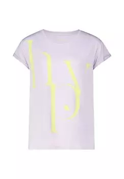 Рубашка с круглым вырезом и принтом BETTY BARCLAY, цвет Purple Yellow