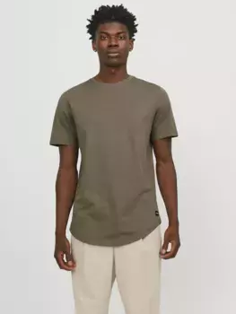 Рубашка с круглым вырезом Jack & Jones "JJENOA TEE SS CREW NECK NOOS", цвет Bungee Cord