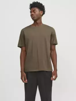 Рубашка с круглым вырезом Jack & Jones "JJJEORGANIC BASIC TEE SS O-NECK NOOS", цвет Bungee Cord