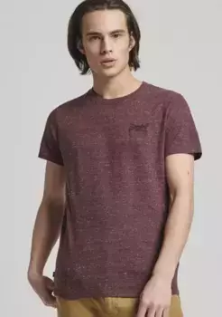 Рубашка с круглым вырезом Superdry "Vintage Logo Emb Te", бордовый