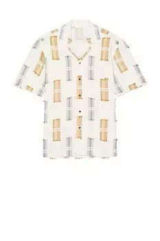 Рубашка с кубинским воротником Quay Peregrine, white tassel