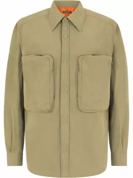 Рубашка с кулиской Dolce & Gabbana, зеленый