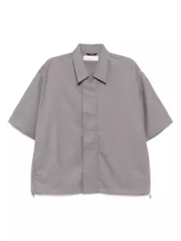 Рубашка с кулиской Peacemaker Oamc, серый