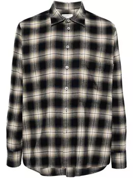 Рубашка с квадратным карманом Universal Works, синий