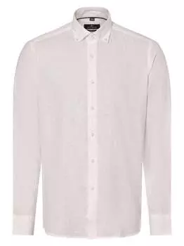 Рубашка с льняным наполнением Nils Sundstrm, белый