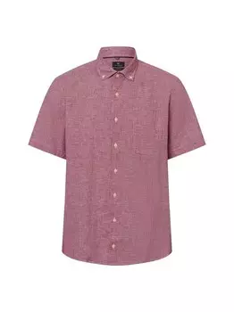 Рубашка с льняным наполнением Nils Sundstrm, белый