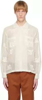 Рубашка с лентой Off-White Savoy Bode