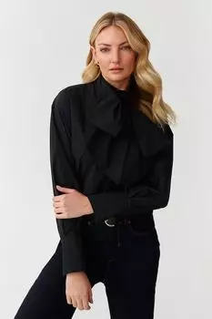 Рубашка с лентой Tatuum, черный