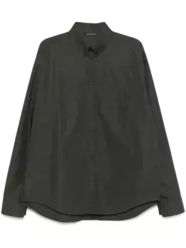 Рубашка с логотипом BALENCIAGA, зеленый