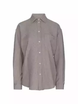Рубашка с логотипом DARKPARK, серый