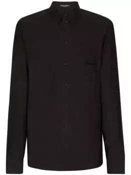 Рубашка с логотипом DOLCE & GABBANA, черный