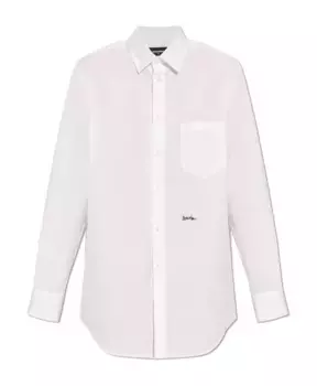 Рубашка с логотипом Dsquared2, белый