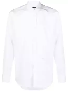 Рубашка с логотипом DSQUARED2, белый