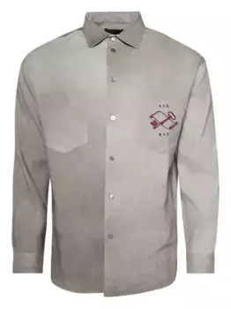 Рубашка с логотипом Enfants Riches Dprims, серый
