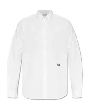 Рубашка с логотипом Iceberg, белый