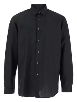 Рубашка с логотипом Low Brand, черный